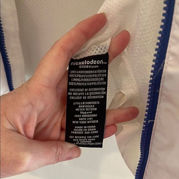 Nickelodeon Cartoon Print Windbreaker - Picture 9 of 9